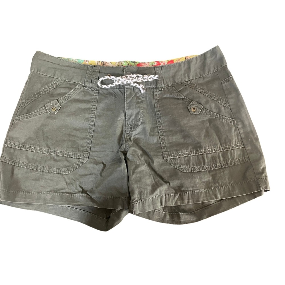 Unionbay Womens Y2K Cargo Utility Hiking Shorts Gorpcore Size‎ 9 Tropical